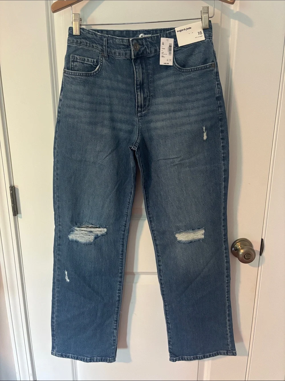 Girls Straight Leg Jeans